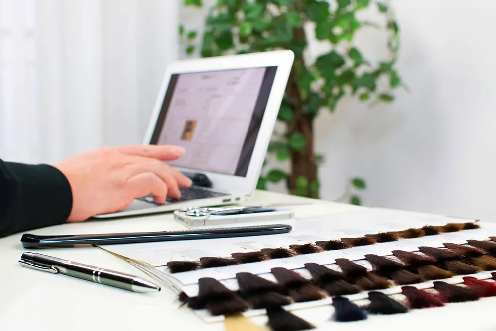 理想の髪へと導く幅広いメニュー