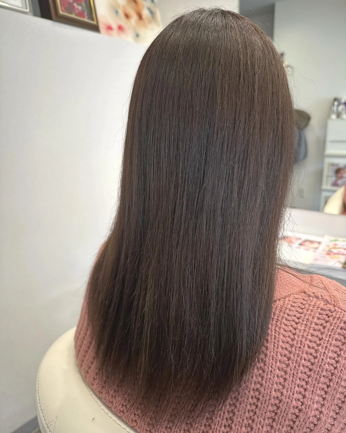 【ブリーチ毛からトーンダウン】